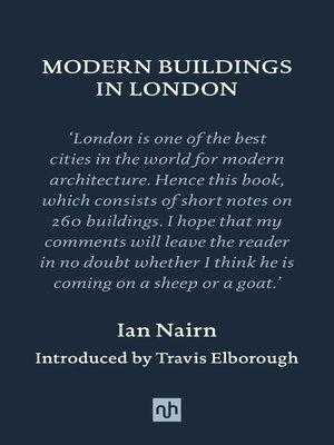 cover image of Modern Buildings in London
